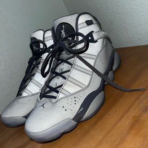 Silver air Jordan 6